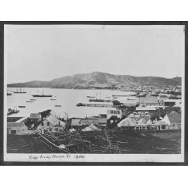 View of Wellington from Church Street, looking towards the foreshore