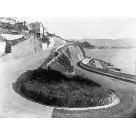 Photograph of the new alsphaltic concrete surface, Carlton Gore Road, May 1926