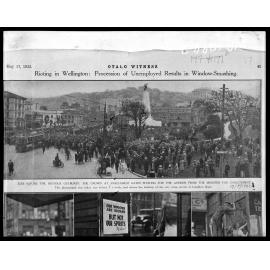 Rioting in Wellington