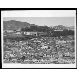 Looking towards Wellington College and Government House, Mount Victoria
