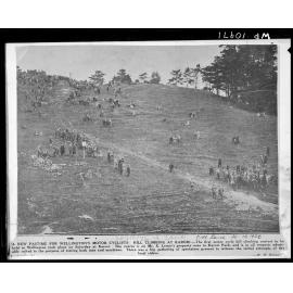 New Pastime for Wellington Motorcyclists, Hill Climbing