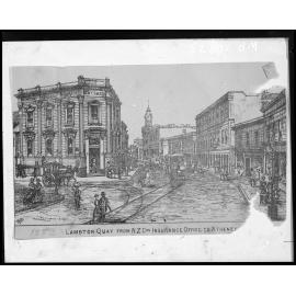 Lambton Quay from N.Z.Cos. Insurance Office to Athenaeum