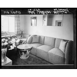 Interior of bedroom, Waterloo Hotel