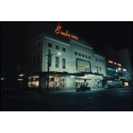 Kent Terrace at night, Embassy Theatre
