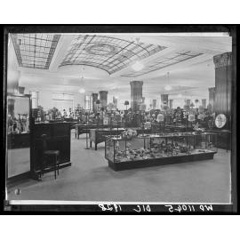Interior of the DIC department store, millinery department