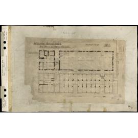 Wellington Harbour Board Offices, new offices and bonded warehouse, Contract No. 62, drawing office 14/2