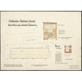 Wellington Harbour Board Offices, new offfices and bonded warehouse, Architects drawings