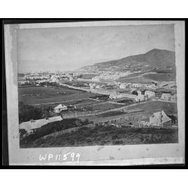 Overlooking Te Aro, looking north towards the harbour and Mount Victoria