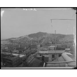 Part four of a panorama of Te Aro from the Ford building, Courtenay Place