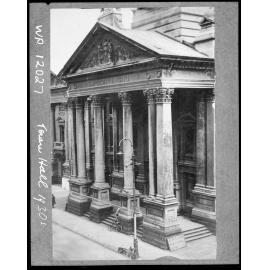 Front portico of the Town Hall, Cuba Street