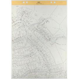 Tawa 1 to 500 Footprint map, Sheet W9
