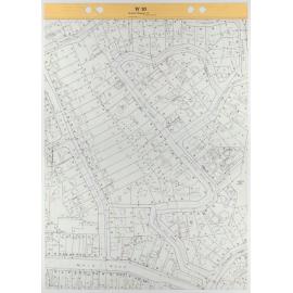 Tawa 1 to 500 Footprint map, Sheet W10