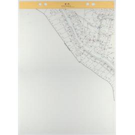 Tawa 1 to 500 Footprint map, Sheet W13