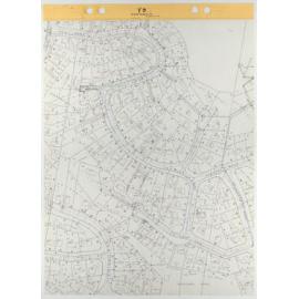 Tawa 1 to 500 Footprint map, Sheet Y9