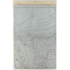 Tawa 40 Foot to an Inch Record Sheet, sheet X9