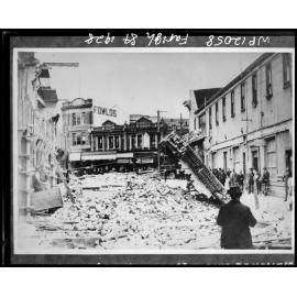 Demolition of buildings, Farish Street