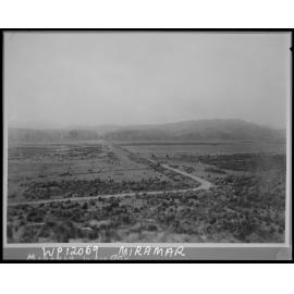 Miramar Avenue (with Ira Street in the foreground), looking towards the Miramar Cutting