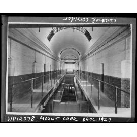 Interior of Mount Cook Gaol / Wellington Barracks