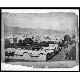 Museum Street and the rear entrance to Government House