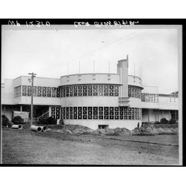 Centennial Exhibition building under construction
