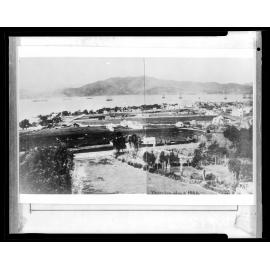 Elevated view of Thorndon Flat