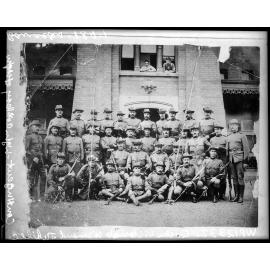 Queen Victoria Diamond Jubilee Contingent, Wellington Artillery at Wellington Barracks