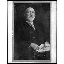 Portrait of Alfred Mills, Councillor
