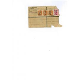 Envelope addressed to USSCo that contained boxed medals and ribbons for Private Percy Burton 40433