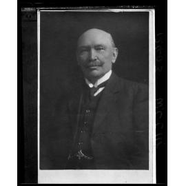 Portrait of J W Henderson, Councillor