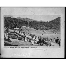 People out walking, Newtown Park