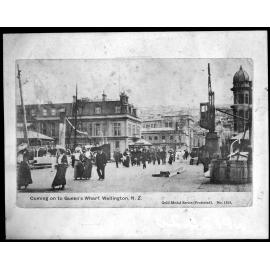 Coming on to Queens Wharf