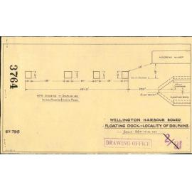 Plan of Dock site showing Dock Moorings (final)