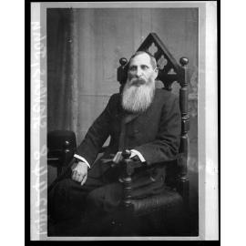 Portrait of John Stevens, ex MP for Manawatu, Palmerston North