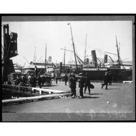 Waterfront activity, Queens Wharf