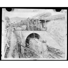 Construction of Mount Victoria Tunnel
