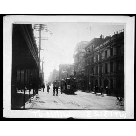 Willis Street, with the Duke of Edinburgh Hotel on the right