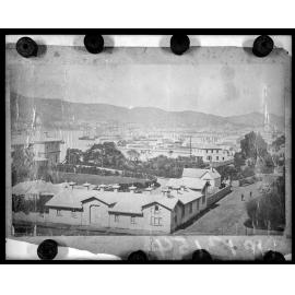 Museum Street and the rear entrance to Government House