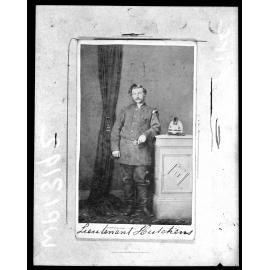 Fire Brigade; Portrait of a fireman, Lieutenant Hutchens