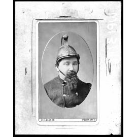 Fire Brigade; Portrait of a fireman