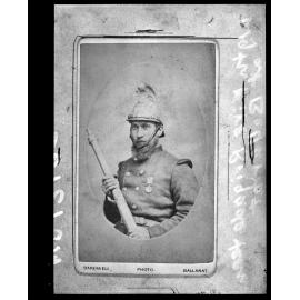 Fire Brigade; Portrait of a fireman