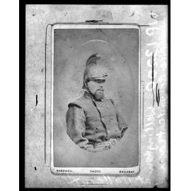 Fire Brigade; Portrait of a fireman