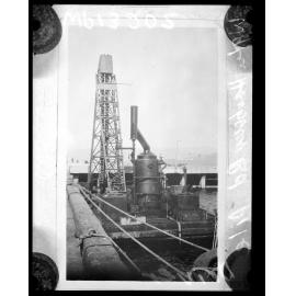 Wellington Harbour Board pile drivers