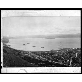 Panorama of Wellington, from Wireless Station