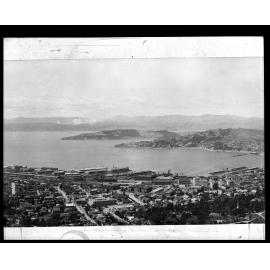 Panorama of Wellington, from Wireless Station