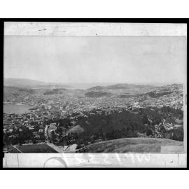 Panorama of Wellington, from Wireless Station