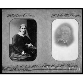 Mrs. Flora Colman (nee McKenzie) and John McKenzie