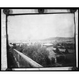 View of city from Hill Street, Thorndon