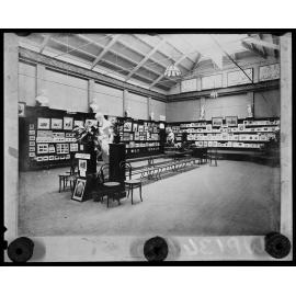 Interior of gallery, Durham Street, Christchurch.