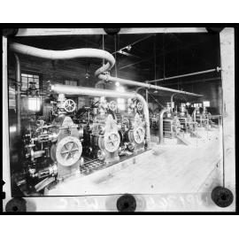 Interior of the Drainage Pumping Station