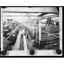 Interior of the Petone Woollen Mills